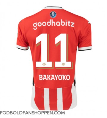 PSV Eindhoven Johan Bakayoko #11 Hjemmebanetrøje 2024-25 Kortærmet